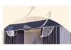 Cortina de Cama Universal Blackout para Literas - Mosquitera con Apertura Lateral de Tres Lados
