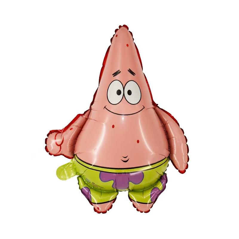 Cartoon SpongeBob Birthday Party Themed Disposable Tableware Balloon Set Party Hat Mask Napkin Horn Banner Backdrop Baby Shower
