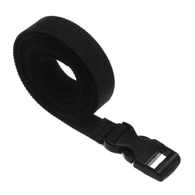 Black Durable Nylon 0.5~3M Travel Tied Cargo Tie Down Luggage Lash Belt Strap