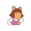 Childhood Cartoon Enamel Pins Funny Animated Characters Side-Eye Brooches Lapel Badge on Clothing  Fashion Jewelry Friends Gifts