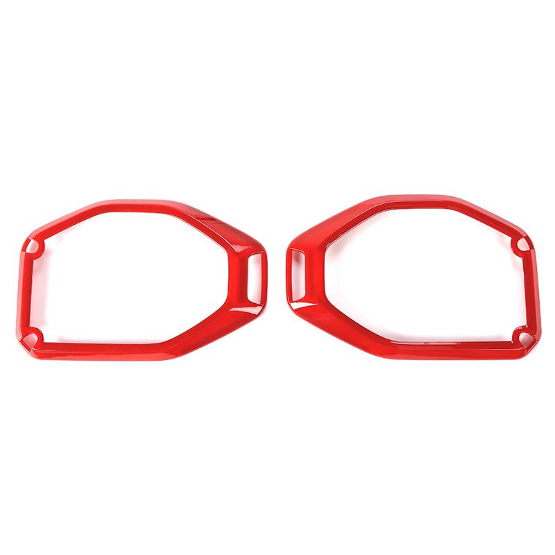 SHINEKA Interior Accessories For Jeep Gladiator JT 2018+ Car Roof Speaker Decoration Cover Stickers For Jeep Wrangler JL