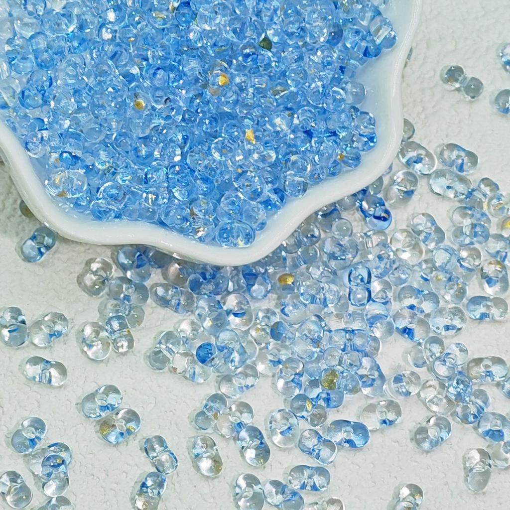 3x6mm Peanut Glass Rice Beads for DIY Jewelry Making: Loose Beads for Bracelets and Necklaces.