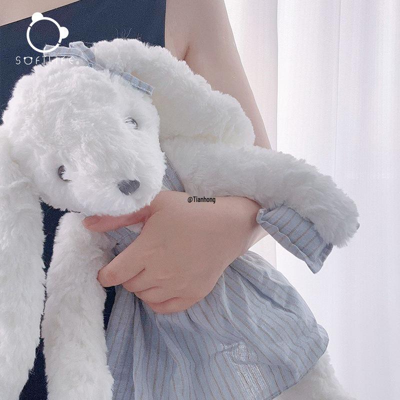 Little Rabbit Plush Doll - Comfort, Hug, and Sleep Toy for Girls