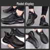 Men's Versatile Autumn/Winter Casual Sneakers - Comfortable, Dirt-Resistant Cotton Shoes