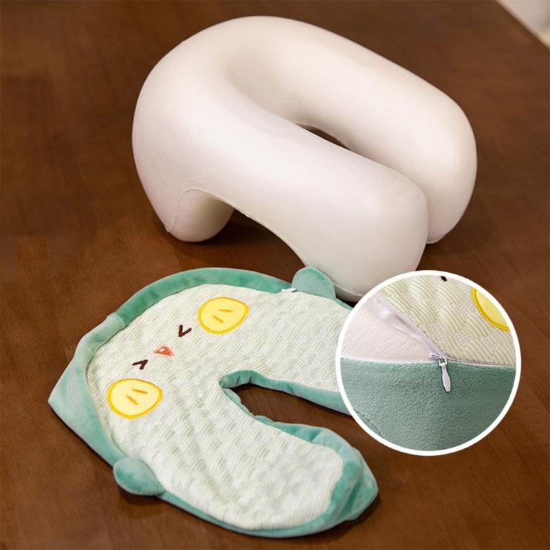 Baby Head And Neck Support U Shape Cushion Memory Foams Neck Pillow For Car Seats Ensuring Safety Comfort During Travel
