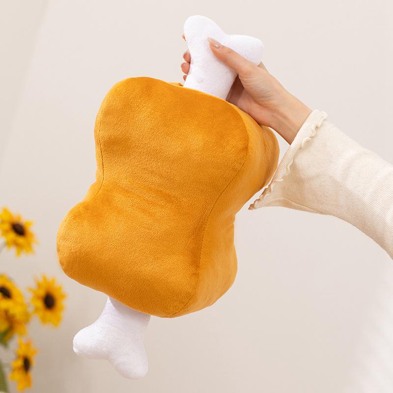 Creative Chicken Leg Plush Pillow: Soft Cushion Doll for Children's Comfort