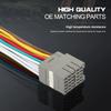 Front Driver/Passenger Side Door Connector Pigtail Wire Harness For 96-00 Civic 97-01 C-RV 96-01 Acura Integra 97-01 Prelude