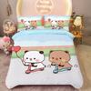 Cute Cartoon Bear Bubu Dudu Bedding Set Duvet Cover Set kids Boy Girl Bedroom Decoration 2/3pcs set Single Double Large Size
