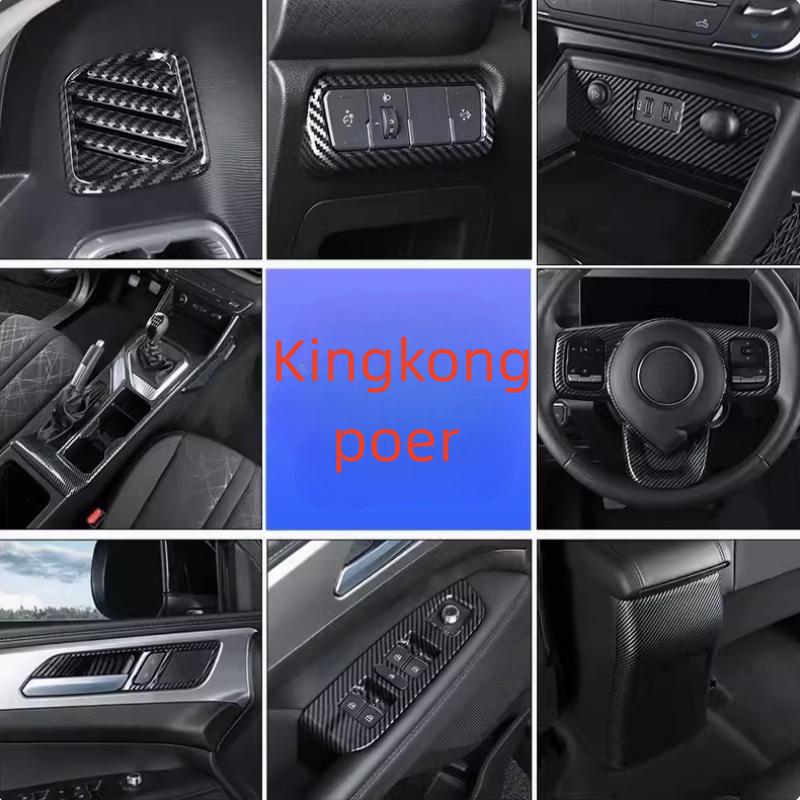 

Аксессуары для Great Wall Cannon GWM Poer KingKong 2022 2023, внутренняя ручка с левым рулем, оконный переключатель, управление розеткой переменного тока, вентиляционное отверстие