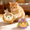 Plush Plush Feather Toys Teething Relief Interactive Cat Toy Funny Kitten Toy  Pet Entertainment