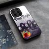 Band D-Deep P-Purple Phone Case For IPhone 17 Air 16 E Pro Max 15 14 13 Mini 12 Pro 11 Max Plus Black Glass Cover