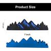 7 Inch Sneeuwberg Boom Embleem, Kofferbak Achterklep Bergen Grafische Badge Sticker past voor Auto Vrachtwagen Racen SUV Pick-up