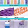 Universal Stain Removal Rotary Mop Replacement Head - Cotton & Microfiber Cloth Accessories
