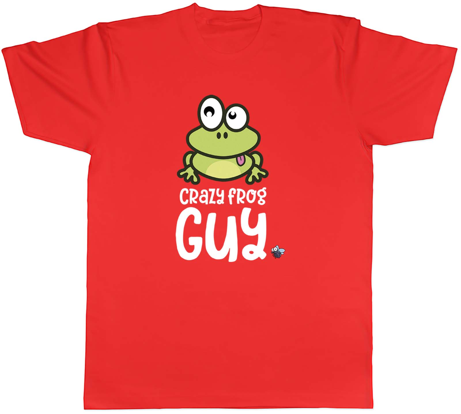 Funny Crazy Frog Guy Unisexs TShirt Toad Tadpole Unisex Tee Gift S
