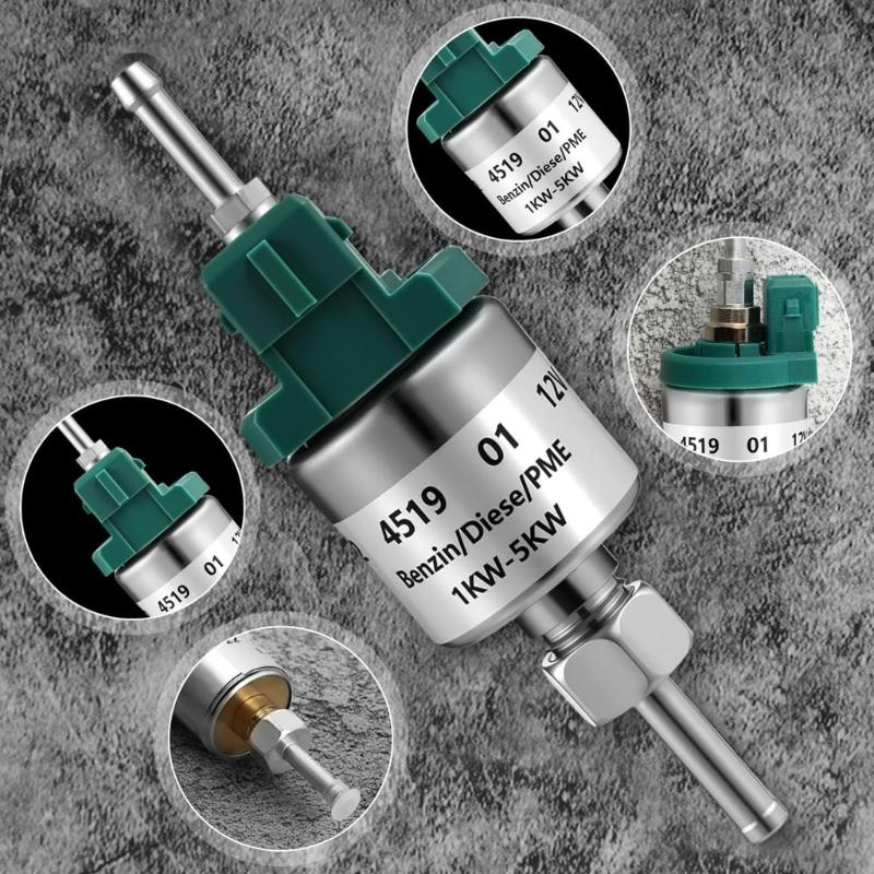 Stainless Steel Glow Plug and Fuel Pump Repair Maintenance Kit for Parking Heaters Enhancing Heater Longevity and Safety