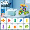 Children's Educational Interlocking Building Blocks - DIY Water Pipe Assembly Toy for Early Learning