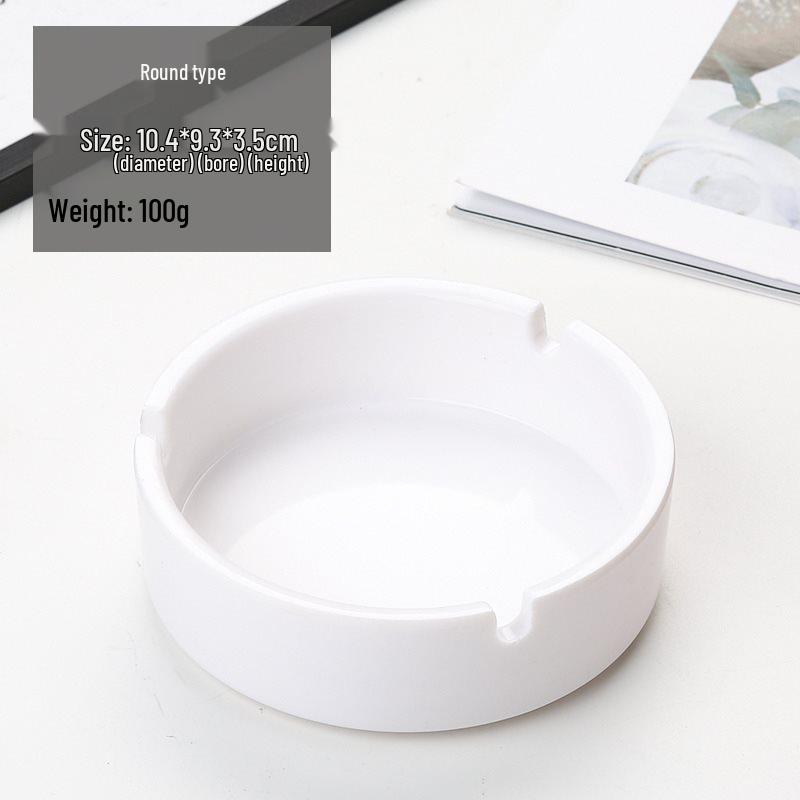 Colorful Drop-Resistant Melamine Ashtray for Hotels, Cafes, Homes, and Bars