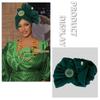 African-Style Rhinestone Applique Hijab Pullover Hat