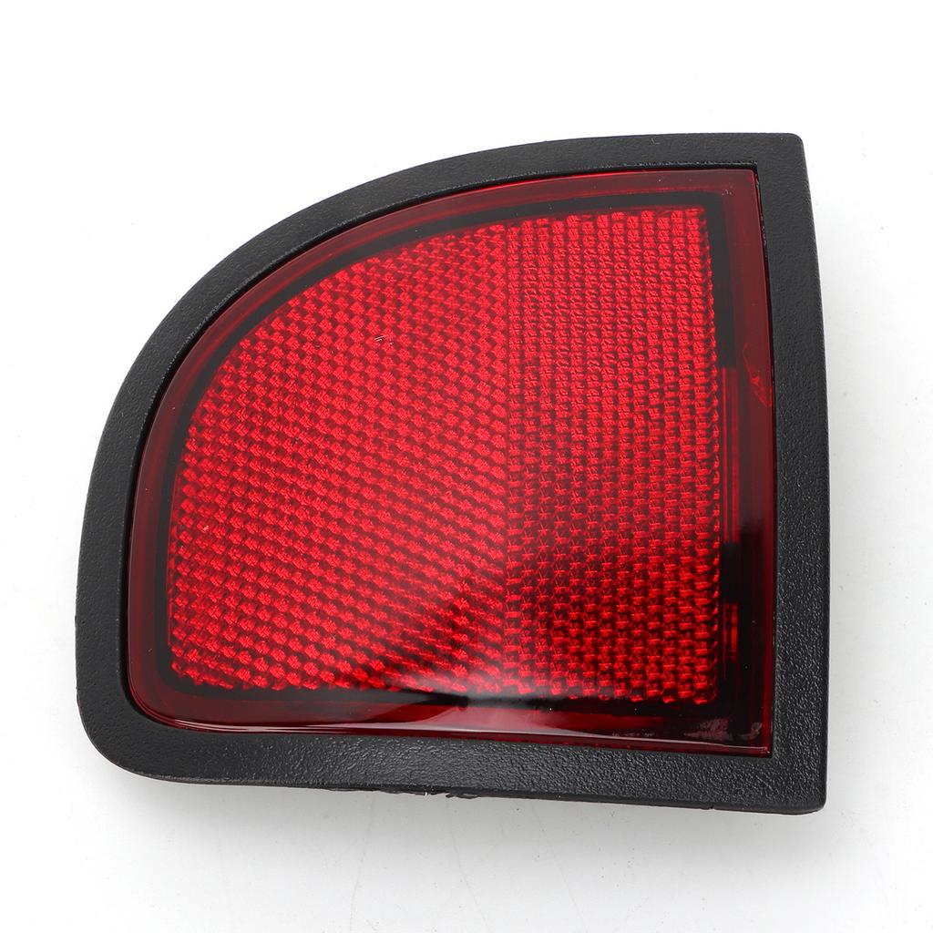 Rear Bumper Reflector Red Bumper Tail Side Reflector Panel Replacement for Mitsubishi L200 Triton ML MN 2005 To 2015