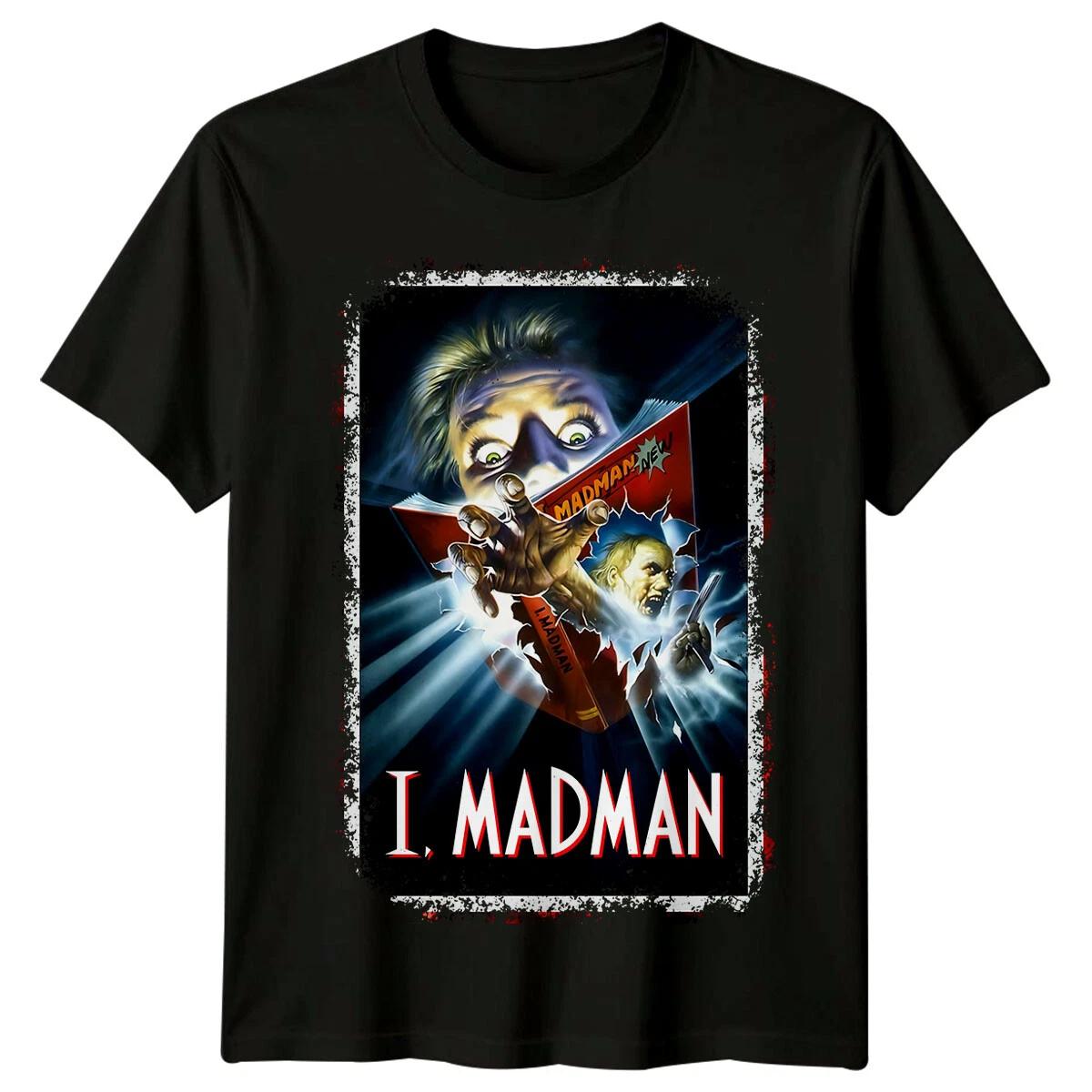 I, Madman (1989) Movie Poster Inspired T-Shirt Retro 80s Tee Unisex XL