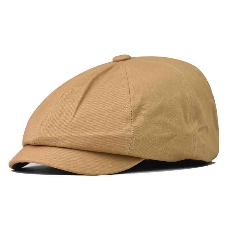 Style Solid College Color Women Casual Sunshade Beret For Spring And Autumn