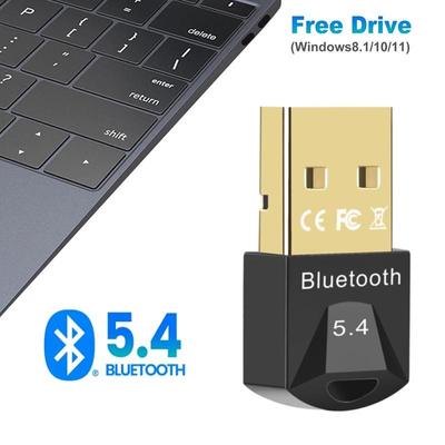 Free-Drive USB Bluetooth 5.3 5.4 Dongle-Adapter für PC Computer Laptop Lautsprecher Drahtlose Maus Tastatur Musik Audio Receiver Sender Bluetooth