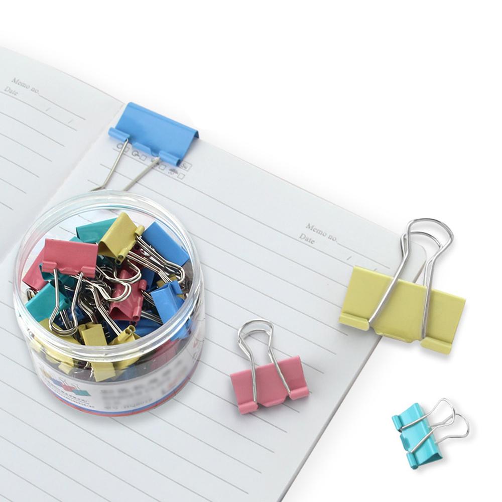

40 шт./набор зажим для бумаг с длинным хвостом, разноцветный зажим для файлов, канцелярский зажим «ласточкин хвост», зажим «гусиный хвост»