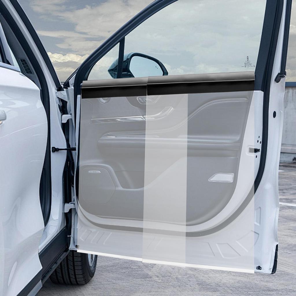 Car Door Panel Cover Waterproof Guard Protection For Car Window Film Tint Application Reusable Vehicle Water Shield Sheet