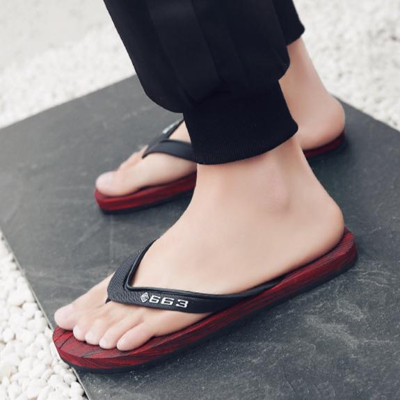 New Style Flip Flops for Men In Summer, Anti Slip Clip on Beach Slippers for Men, EVA Sandals for Outdoor Use