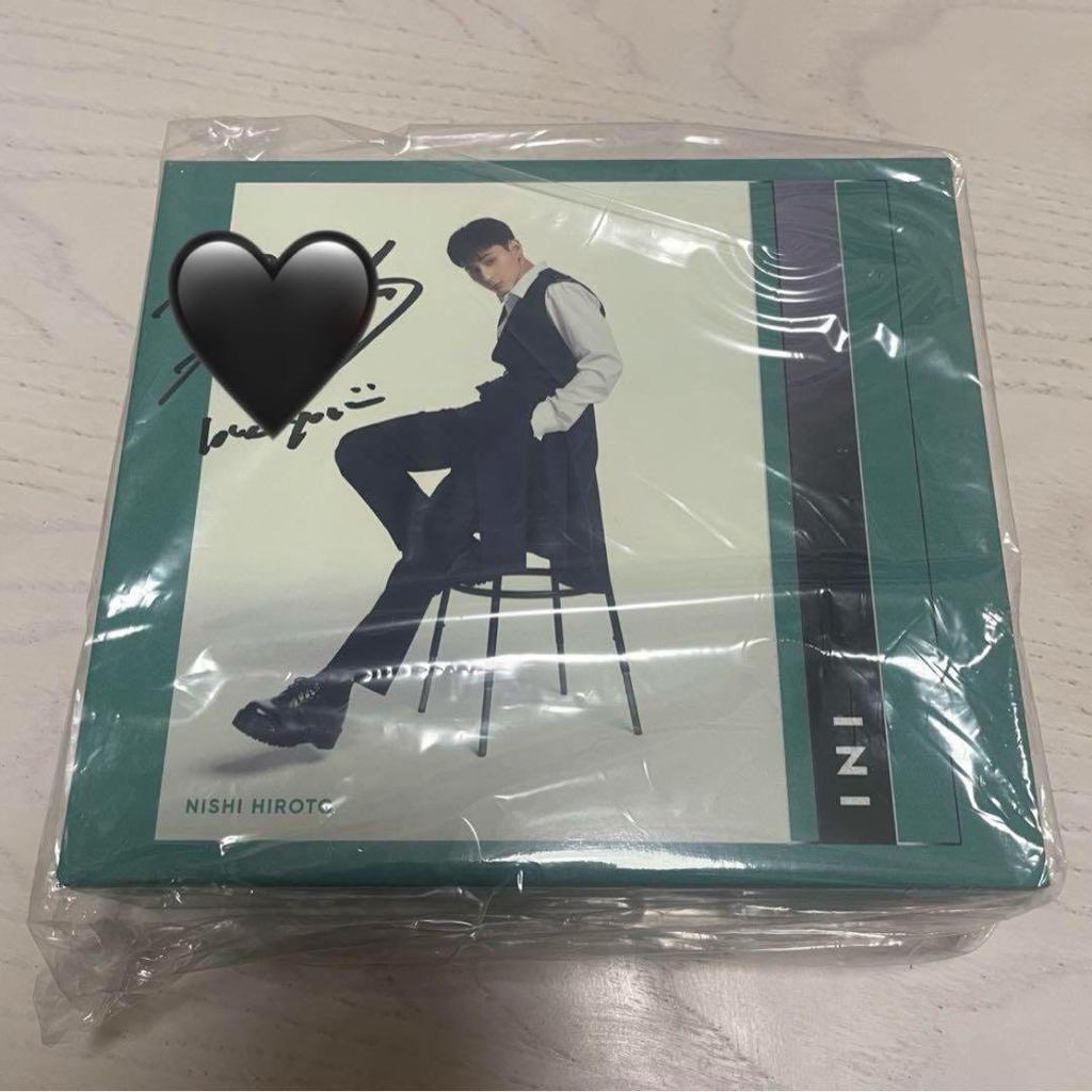 [USED] INI Nishi Koto Autographed Storage Box