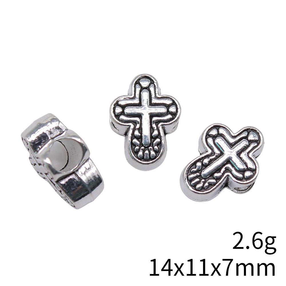 Beads Pendant Jewelry Materials Character Love Big Hole Beads Loose Spacer Accessories Parts Jewellery Making