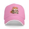 Baseball Caps Kawaii Red Panda Eating RaUnisex Noodles Fans Support Customized Unisex Women Casual Summer Hats