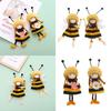 Embellishment Plush Bee Girl Doll Cartoon Drop Ornaments  Festival Favors