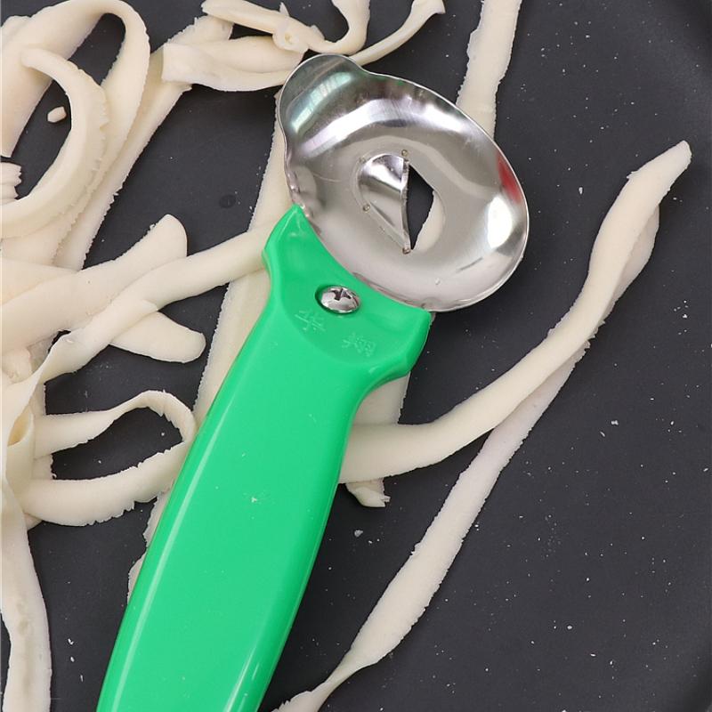 Haushalts-Edelstahl-Nudelscheiben, manuelles Nudelherstellungswerkzeug, Nudelmaschine, Pasta-Rollenschneider für chinesische Nudeln