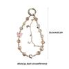 Cuteness Beaded Camera Phone Strap Butterfly Charm Lanyard Acrylic Texture Suitable for Phone and Bag Accessories
