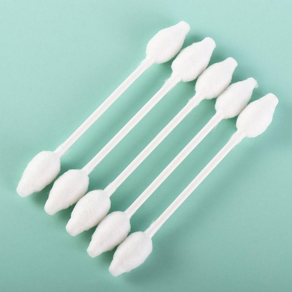 Kids Disposable Double-Headed Nose Cleaning Tool Cotton Bud Buds Tip Swabs Ears Cleaning Sticks