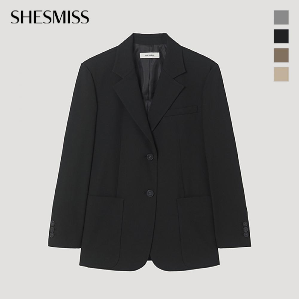 Shs Miss Two Button Set Up Jacket Swsjkp11020