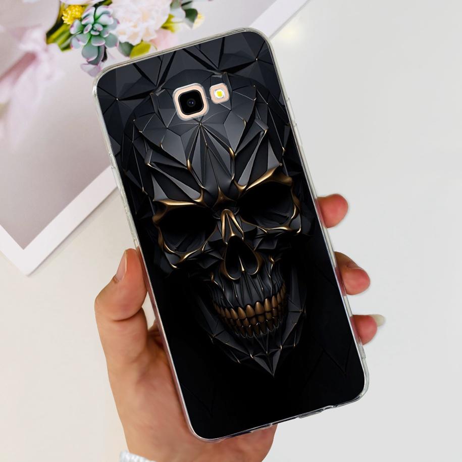 For Samsung Galaxy J4 Plus 2018 Phone Case Fashion Flower Soft Silicone Cover For Samsung J4 J 4 Plus 2018 J4+ J415F J4Plus Capa