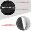 Car Wheel Center Hub Cap Badge Sticker Decoration For Mercedes Benz AMG E S C A B Class GLE GLS GLC CLA GLA GLB W203 W205 W204