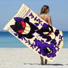 Children'S Bath Towel Gengar Towel Theme Beach Blanket Quick Dry Soft Swimming Towel For Beach Pool Bathyoga