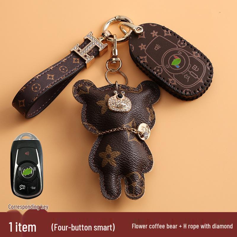 21 Buick Key Cover: New Excelle, Encore, Verano XT, LaCrosse, Regal - Stylish Women's Car Key Case