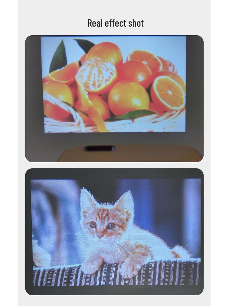 T20 Mini Wireless HD 1080p Mobile Projector for Home & Bedroom