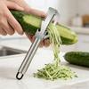 Multi Functional Stainless Steel Handle Peeling Scallion Knife Scraping Knife Household Scallion Peeling Tool