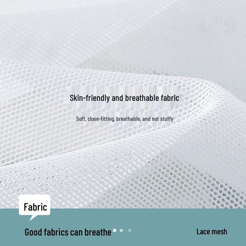 Oudifen Women's Lace Mesh Mid-Waist Briefs XP4504