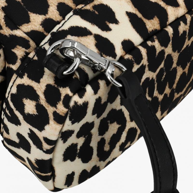 Ganni Nano Rucksack Leo-Print B2010008