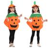 Halloween Costume Set: Pumpkin Cloak, Hat, and Bag for Boys, Girls, Adults, and Children - Perfect for Ghost Festival Dress-Up