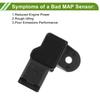 0261230134 Map Manifold Absolute Pressure Sensor For Bmw Mini R56 Clubman R55 R57 Cooper 1.6l L4 2006-2014 New