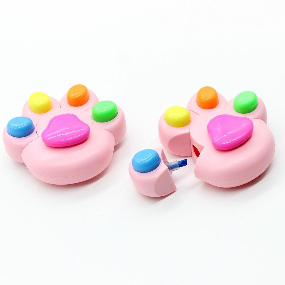 Cartoon Funnyl Highlighter Pen Graffiti Fluorescent Marker School Office Supplies