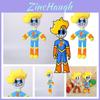 Peluche Supereroe Bryson And Ham Giocattolo di Peluche con Opzioni di Colore Marrone e Blu
