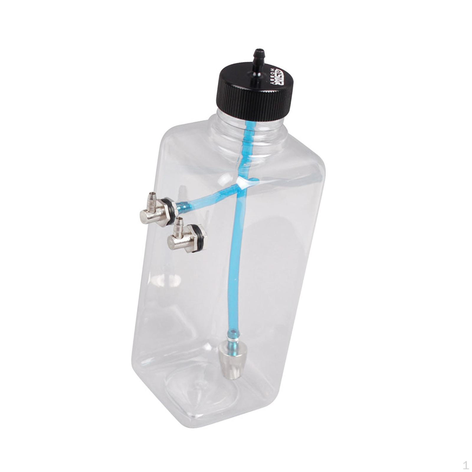 Transparent Plastic Fuel Tank with Metal Cap for Gas Plane Rc 500ml